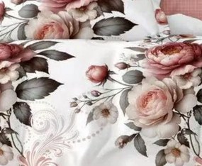 Krepové obliečky Homa CEREA ROSE 3-dielna sada 140x200 cm