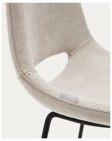 Béžová barová stolička (výška sedadla 76 cm) Zahara – Kave Home