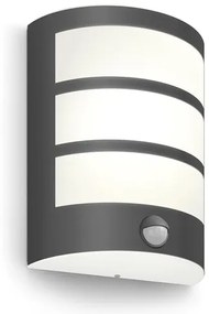 Philips-LED Vonkajšie nástenné svietidlo so senzorom PYTHON LED/6W/230V 2700K IP44