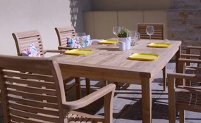 Noela Záhradný teakový set 1+6 pre 6 osôb Garden IV.