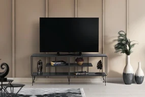 TV stolík/skrinka Elza (Antracit). Vlastná spoľahlivá doprava až k Vám domov. 1072656