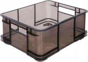 Keeeper Úložný box pre domácnosť aj dielňu, BRUNO L, 20,5L, 43 x 35 x 17,5 cm, dymový