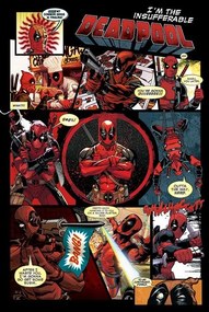 Plagát, Obraz - Deadpool - Panels, (61 x 91.5 cm)