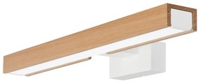 Brilagi- LED Kúpeľňové osvetlenie zrkadla WOODY MIRROR LED/8W/230V IP44 dub/biela