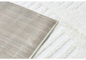 Moderný koberec MODE 8589 geometrická krémová Veľkosť: 120x170 cm