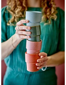 Šálky v súprave 4 ks na espresso z kameniny 150 ml Ewan – Bloomingville