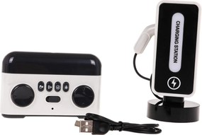 Ramiz R/C auto + nabíjacia stanica Biela