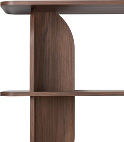 Regál Loocky 181,5 cm ořech Warmia