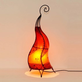 Henna lampa Hisan 60cm oranžová