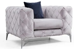 Kreslo EUGEN svetlosivé