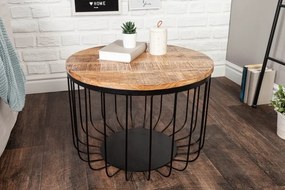 Konferenčný stolík Factory Loft 56cm prírodná mango