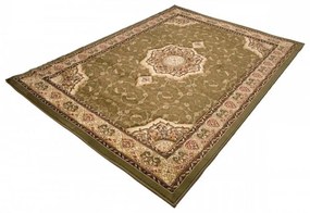 Kusový koberec klasický vzor 2 zelený 200x400cm