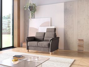 XXXLutz DVOJMIESTNA POHOVKA, textil, tmavohnedá Sit & More - Sedačky - 000144019797