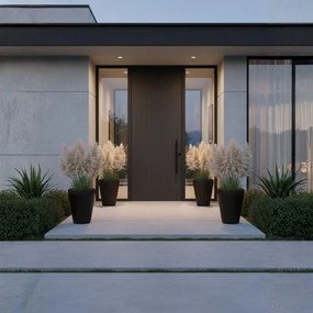 Plastový květináč PUREA 51x39,5 cm mokka