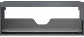 Mexen Box-A, závesná skrinka 120 cm, 1 zásuvka, grafitová matná, 91AX0-1200-470-1-66