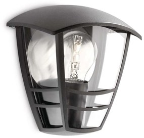 Philips 15387/30/16 - Vonkajšie nástenné svietidlo MYGARDEN CREEK 1xE27/60W/230V