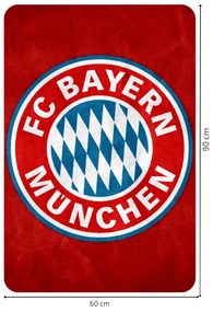 Textilná nálepka na stenu "FC Bayern Mníchov"