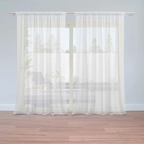 Sablio Záclony Biela: 2ks 150x250cm