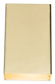 Moderná nástenná lampa zlatá - Otan S