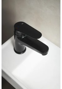 KFA Armatura 5552-815-81 - Umývadlová batéria + výpust OTAVA 15 cm matná čierna