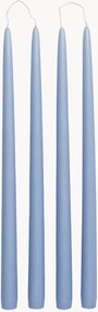 Kužeľovité sviečky Smooth, 4 ks