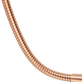 Moderná nástenná lampa medená s flexibilným ramenom - Brescia Combi