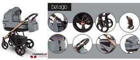 Kombinovaný kočík s príslušenstvom Camarelo belagio bg-01