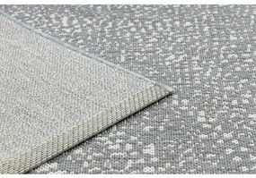 Koberec FLAT SISAL 48832637 Kruhy, bodky sivá / krémová Veľkosť: 120x170 cm