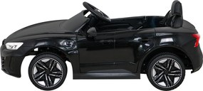 Ramiz Elektrické autíčko Audi RS E-Tron GT pre deti čierne + diaľkové ovládanie + pohon 4x4 + rádio MP3 + LED + EVA