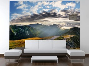 Gario Fototapeta Krásna horská panoráma Veľkosť: 200 x 150 cm, Materiál: Vliesová