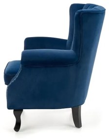 Kreslo CLARUS tmavomodré