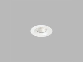 LED2 2231541D Zapustené svietidlo MAX 1 LED, 8W, 4000K, 735lm, IP65, biela, DALI/PUSH