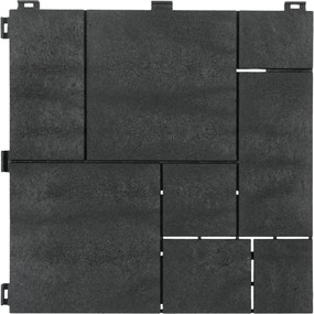 Gumová dlaždica STONE MOSAIC 30 x 30 cm, antracit MHEU5100103