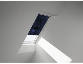 VELUX Zatemňovacia roleta na strešné okno modrá DKL C04 4653S