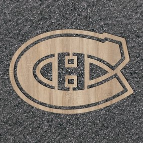 DUBLEZ | Hokejové logo na stenu - Montréal Canadiens