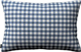 Karin - jednoduchá obliečka, 60x40cm farba produktu tmavomodrá látka vzorované