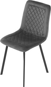 Jedálenská stolička DCL-973 GREY4 Farba: Sivá
