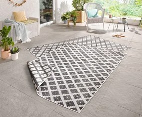 Obojstranný koberec Hanse Home Twin Nizza sivý / krémový