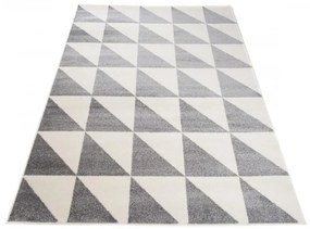 Kusový koberec Ned šedý 140x190cm