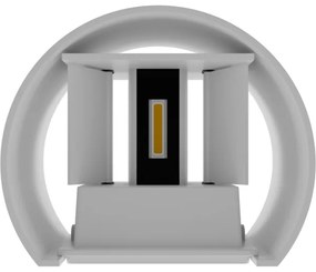 APLED - LED Vonkajšie nástenné svietidlo OVAL 2xLED/3W/230V IP65