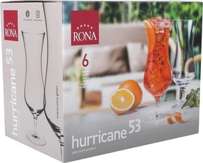 Rona Hurricane poháre na kokteily 530 ml 6 ks