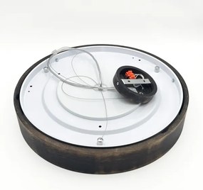 Brilagi - LED závesný luster na lane CARVALHO SMOKEY 3xE27/60W/230V dub pr. 47,5 cm