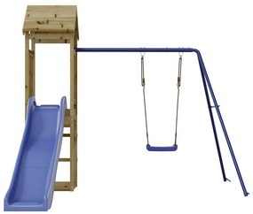 Vonkajšia súprava na hranie impregnovaná borovica