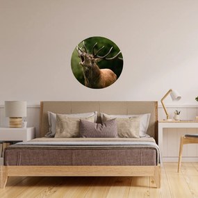 PIPPER. Jeleň 2 - textilná nálepka na stenu Veľkosť: 60 cm