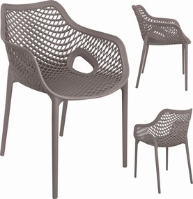 Jedálenská stolička CHERIE - šedá