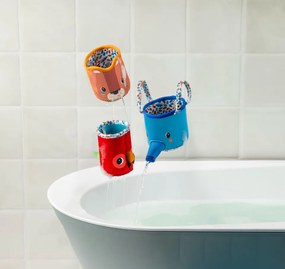 Lilliputiens – hračka do vody 3 tégliky – lev Jack