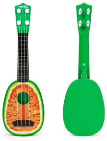 EcoToys Detská ukulele gitara - melón