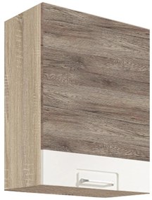 Skrinka do kuchyne Econo 33G Sonoma/Biely/San Remo