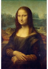 Reprodukcia obrazu Leonardo da Vinci - Mona Lisa, 60 x 40 cm