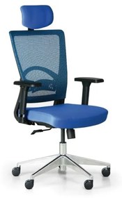 Kancelárska stolička AVEA, modrá